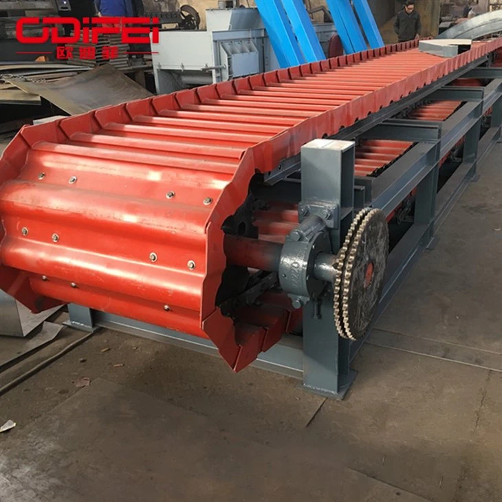 Plate chain conveyor (4)